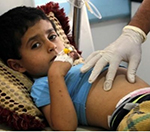 شمار مبتلایان به وبا در یمن به بیش از ۳۰۰ هزار نفر رسیده است
